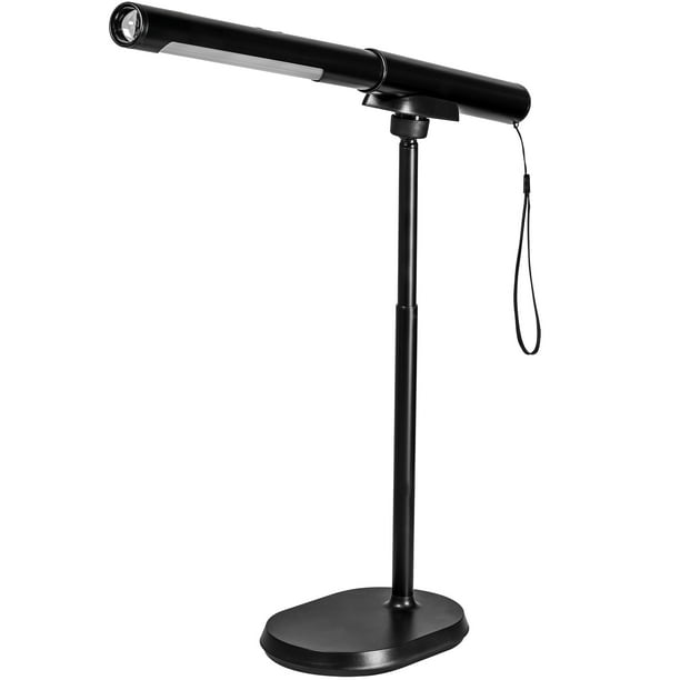 Moorefield Lámpara de Escritorio LED de Doble Fuente Versátil, Recargable y Moderna