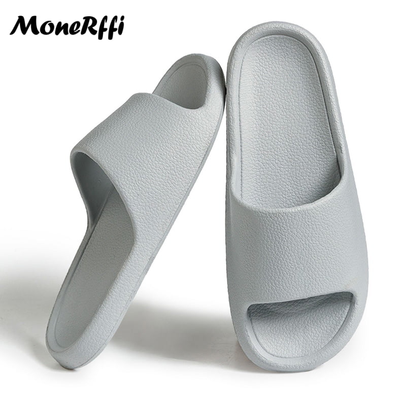 2024 Summer Slippers Men Women Soft Indoor Home Flat Sandals Fashion Flip Flops Beach Shoes Man Couple Non Slip Bathroom Slides LS