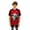 Red, variant on Gunia Kids Boys T Shirts Football Graphic Short Sleeve Breathable Sporty Tee Activewear Youth Casual Shirt Tops Green 8-9 Years