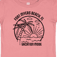 thumbnail image 4 of Inktastic Summer Vacation Mode Fort Myers Beach Florida Boys or Girls Baby T-Shirt, 4 of 5