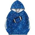 thumbnail image 5 of Mode Femme à Capuche Imprimé Manches Longues Chandail à Cordon Confortable Décontracté Mode Urbaine Tops, 5 of 5