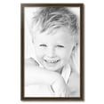 thumbnail image 2 of ArtToFrames 20x32" Gold with Burgundy Panel Picture Frame, Gold Wood Poster Frame, with Regular Acrylic and 2 (FBPL-4758), 2 of 7