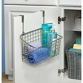 thumbnail image 5 of Spectrum Diversified Over-the-Cabinet Large Basket Organizer, Steel, Black, 5 of 9