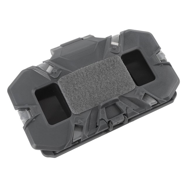 Phone Chest Mount ABS Material Foldable Design Works with Chest Rig Pouch, Backpack for Screen Size 4.7in-6.7in Holder