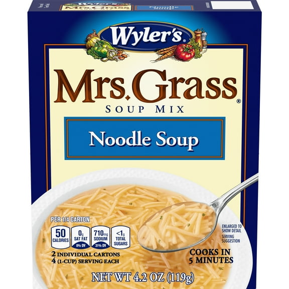 Mrs. Grass Noodle Soup Mix, 2 ct Pack