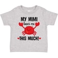 thumbnail image 3 of Inktastic Mimi Loves Me Grandson Boys or Girls Toddler T-Shirt, 3 of 5