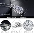 thumbnail image 6 of Zina Pendant Necklace for Women Cubic Zirconia Sterling Silver Ginger Lyne Collection, 6 of 6