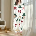 thumbnail image 4 of Enjoytime Womens 2 Piece Outfits Cute Printed Button Down Shirts Pants Loungewear Comfy Long Sleeve Sleepwear Casual Cozy Soft Pajama Set, 4 of 7