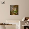 thumbnail image 3 of Joseph Schuster - Alpine Flower Canvas Vintage Floral Wall Art by Art Remedy, Black Frame, 30" x 36", 3 of 7