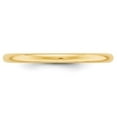 thumbnail image 4 of Primal Gold 10 Karat Yellow Gold 2mm Half Round Band, 4 of 6