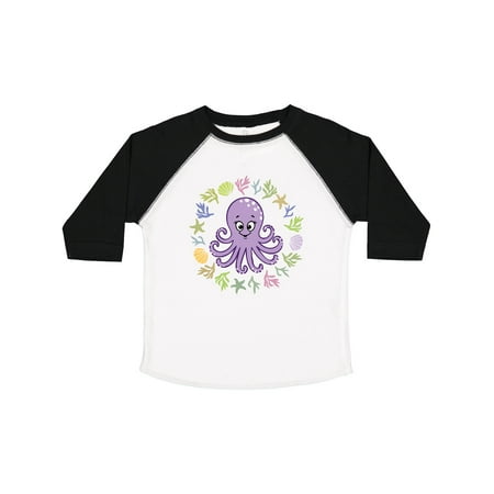 

Inktastic Octopus Cute Girls Outfit Gift Toddler Toddler Girl T-Shirt