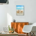 thumbnail image 4 of Modern Ocean Beach Nautical Decor Seashell & Starfish Wall Art, Unique Rustic Shell Coastal Theme, Canvas Prints, 12X16inch, 4 of 7