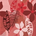 thumbnail image 1 of Ahgly Company Machine Washable Indoor Square Transitional Red Area Rugs, 4' Square, 1 of 7