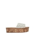 thumbnail image 2 of Alexis Bendel Women's Crochet Low Heel Platform Wedge Sandals, Sizes 6-11, 2 of 5