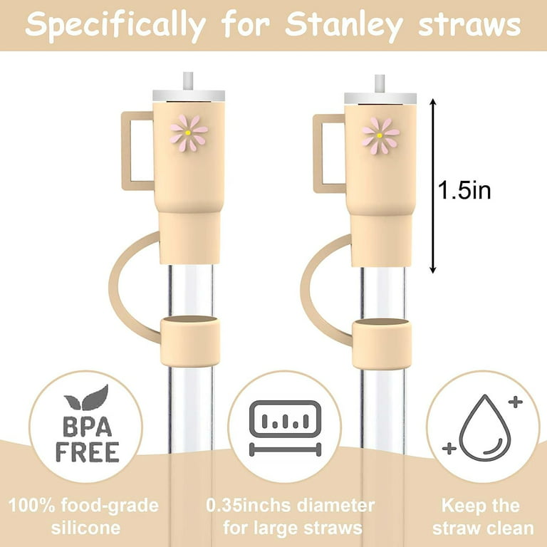 Stanley Straw Topper Cover Stanley Drink Topper Drink Cup Cover for Stanley  Bulk Supply Stanley Quencher Straw Cap Reusable Straw Cover 