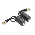 thumbnail image 2 of 12 Pares de 8 Piezas Transmisor Y Transceptor Pasivo de Video Balun con Cable para 1080P TVI / CVI / AHD / 960H DVR Camera CCTV System, BNC Macho A UTP CAT5 / 5E / 6 / 6E Cable, 2 of 5