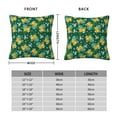 thumbnail image 2 of Yiaed Tropical Fruit Print Pillow Covers Super Soft Decorative Square Throw Pillow Covers Case Cushion Covers for Sofa Couch Bedroom Car Decor（No pillow core）-18"x18", 2 of 7