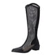 thumbnail image 1 of Amzcrzy Zapatos de mujer,Zapatos de mujer,Zapatillas de mujer, Botas de verano para mujer, tacón grueso, ahuecadas, con aumento de altura, botas de gasa de malla fina y transpirables Sandalias Mujer, 1 of 8