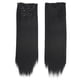 thumbnail image 1 of 6 extensiones de cabello liso de 60 cm con 16 pinzas para fiesta de cosplay., 1 of 11