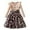 Beige, variant on Krdevn Autumn Winter Girls Long Sleeve Dress with Flutter Sleeve Leopard Print Party Gown for and Festive Celebrations Elegant Attire,Size:6-7 Years