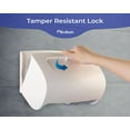 thumbnail image 3 of EnBath Toilet Paper Dispenser, Wall Mount, Holds 2 Standard Rolls, Commercial or Home, White, 3 of 10