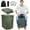 Green, variant on XL Portable Camping Toilet with Lid & Handbag, 16.5'' Travel Potty for Hiking, Road Trips & Car Use