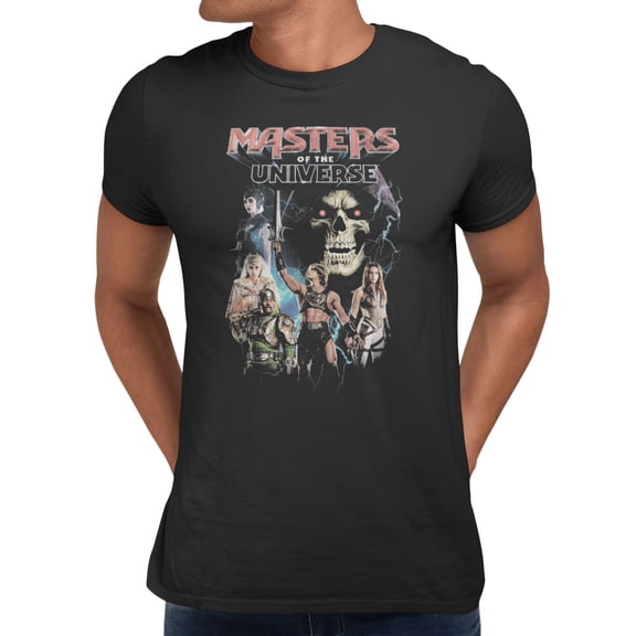 Masters Of The Universe Movie Groupshot Of Thunder Men's T Shirt (Black, S-XXXL)