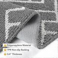 thumbnail image 3 of Indoor Doormat,Front Back Door Mat Rubber Backing Non Slip Door Mats,20"x31.5" Low-Profile Absorbent Resist Dirt Entryway Doormat (Grey), 3 of 5