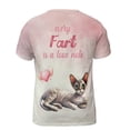 thumbnail image 2 of Every Fart is Love Note Devon Rex Guilty Face Happy Valentine's All Over Print 3D Shirt Unisex Merch Cat Lover Kitten Owner Gifts - 01016, 2 of 6