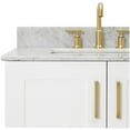 thumbnail image 2 of Ariel Q043SLCW2RVOWHT Taylor 43" Free Standing Single Rectangular Basin Vanity Set - White, 2 of 7