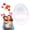 2in, variant on Easter Eggs Empty Transparent Easter Eggs, Large Fillable Plastic Easter Egg for Easter Hunt Game & Decor, Assorted Sizes