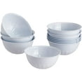 thumbnail image 1 of Silver Spoons WHITE MINI DESSERT BOWLS | 10 PC | Chateau Collection, 1 of 2