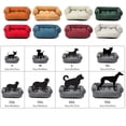 thumbnail image 3 of Thicken Dog Kennel Pet Bed For Dogs Cat House Dog Beds For Large Dogs Pets Products For Puppy Dog Cushion Mat Lounger Bench Sofa ShopWise Round, 3 of 15