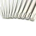 thumbnail image 3 of TMAX 11 pc Torx Screwdriver Insert Bit Set 6 point T6-T40 Round Shank 1/4 Inch Hex End 3 Inch Length, 3 of 4