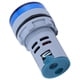 thumbnail image 3 of Indicador de señal de voltaje digital de forma redonda AD16‑22FSV Indicador de medidor de voltaje 60~500 V CA Azul, 3 of 12