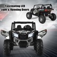 thumbnail image 4 of Costway 12V Electric Kids Ride-On Car 2-Seater SUV Off-Road UTV w/ Remote Camo, 4 of 10