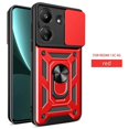 thumbnail image 3 of Funda a prueba de golpes con soporte de anillo magnético para Xiaomi Redmi 9A, 9C, 10, 10A, 10C, cubierta de cámara deslizante para Redmi 11A, 12, 12C, 13C, 3 of 5