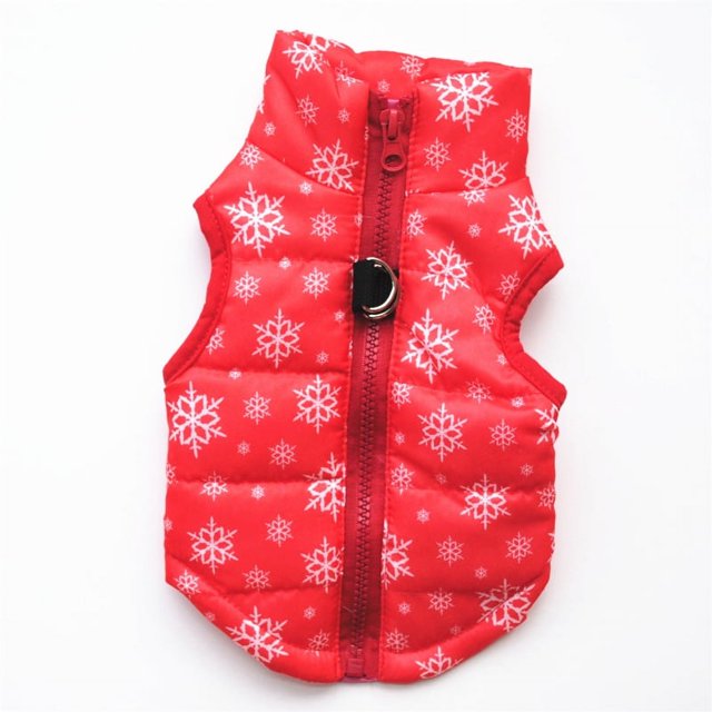 JFBUJC Dog Apparel Jacket Cotton Cold Weather Winter Fall Warm Doggy Coat Apparel Costumes