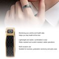 thumbnail image 4 of Ring Fitness Tracker Ring with Touch Screen IP68  Control Video Page Turner Multiple Sport Modes Smart Health Ring, 4 of 7