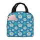 thumbnail image 1 of Fotbe Daisies Flowers Bolsa Térmica con Estampado y Forro de Aluminio Grueso Bolsa de Almuerzo con Bolsillo Frontal para Hombres y Mujeres, Ideal para Trabajo, Escuela, 1 of 8