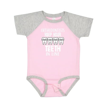 

Inktastic Orthodontist Dentist Gift Gift Baby Boy or Baby Girl Bodysuit