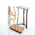 thumbnail image 1 of Spiderlegs Light Walnut/Oak Color Wooden Folding Laptop Desk/Tray Table, 1 of 1