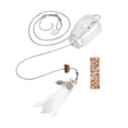 thumbnail image 3 of GROWTH TANK Cats Leaking Food Toy Ceiling Hanging Scratch Rope Feeder Teaser with Bells Food, 3 of 9