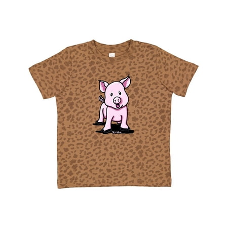 

Inktastic Screaming Piggie Gift Toddler Boy or Toddler Girl T-Shirt