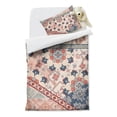 thumbnail image 2 of Boho Bohemia Flower Duvet Cover and Pillowcase Set for Single Bedding, Bedroom Accessories for Kids Teens, 2 of 5