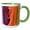 Green/White, variant on 3drose, Peru, Chincheros. Textiles Workshop - Sa17 Mde0163 - Michael Defreitas, 11oz Mug