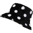 thumbnail image 5 of CoCopeaunts Mens Bucket Hat Winter Thickened Warm Fashion Dots Ear Protector Cap Lady Outdoor Hiking Camping Fisherman Hat, 5 of 8