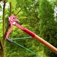 thumbnail image 2 of Setos de ramas Jardinería Cortadoras de postes para arbustos Juego de herramientas Suministros Tijeras Cortapelos Cortador de plantas manuales Tijeras para ramas altas, Tijeras para altitudes ele, 2 of 5