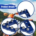 thumbnail image 6 of JISADER Motorcycle Rear Brake Pedal Tip Easy Installation Accessories Aluminum Alloy Blue, 6 of 9