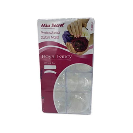 Mia Secret - Nail Tips - Royal Fancy - 500 Tips - Clear (RL500A-C)